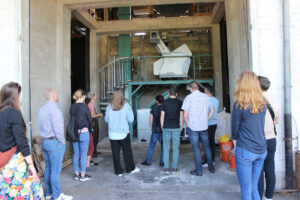 Besichtigung der Aufbereitungsanlage ÖSH - Bildrechte Karima Henß